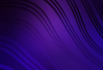 Dark Purple vector backdrop with wry lines.