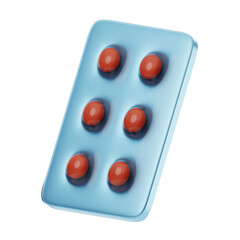 Premium Health Medical icon 3d rendering on isolated background