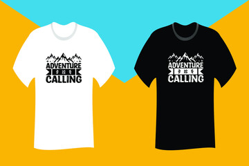 Adventure Is Calling SVG T Shirt Design