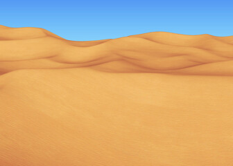 3D Desert landscape