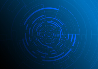 high tech digital network pattern abstract background