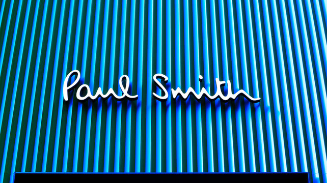 Paul Smith Shop In Ginza,Tokyo, Japan