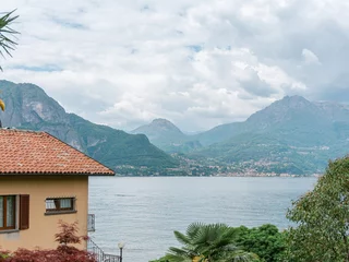 Papier peint photo Villes / Voyage Lake como  © 동기 이