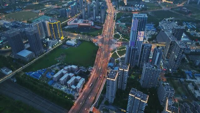 chengdu meet cdh road landscape