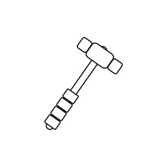 hammer icon vector illustration design element