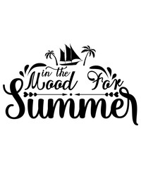 Summer SVG Bundle, Summer Svg, Beach Svg, Summer Design for Shirts, Summertime Svg, Summer Cut Files, Cricut, Silhouette, Png