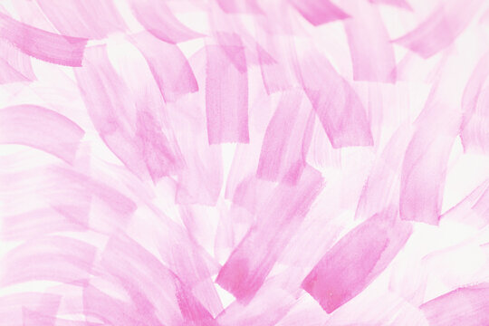 pink brush strokes watercolor abstract background
