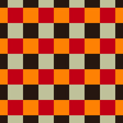 black and white board, colorful wall tile design, dark color illustration