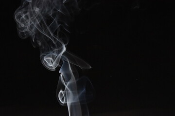 Obraz premium smoke aroma relax peace relaxation smell warmth tranquility