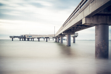 bridge over the sea