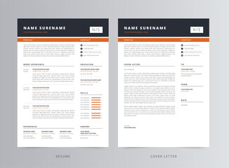 Clean Resume/CV and Cover Letter Template