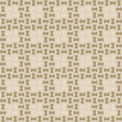 Abstract shapes geometric pattern small squares continuous background. Modern fabric design textile swatch all over print block. Shades of bleige color palette.