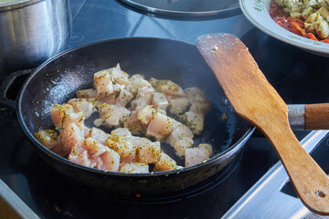 cooking chicken breast