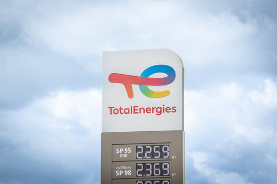 station service Total Energies en France