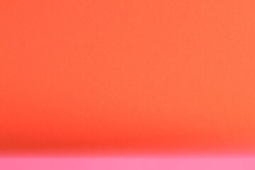 copy space bright pink and orange background