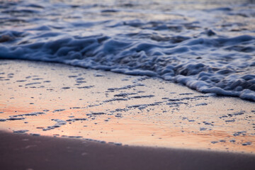 Beautiful view of Polish Baltic Sea at Niechorze.