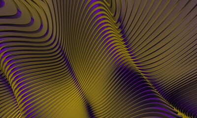 Colorful abstract background.. Wavy stripes design template