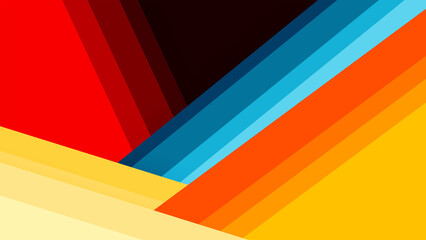 Premium colorful background with overlaping layer	