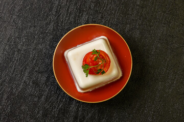 手作り豆腐　Handmade tofu(soybean curd) Japanese dishes