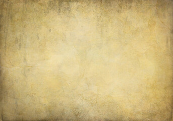 Vintage background with old paper texture. Handmade textured backdrop. Aged wallpaper for card. Poster. Parchment. Grunge template for design. Watercolor texture with craquelure.