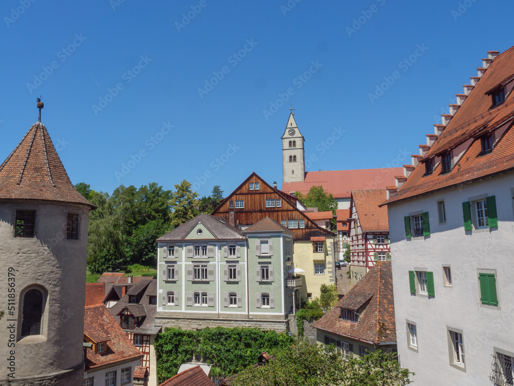 Wall mural Sommerzeit in Meersburg am Bodensee