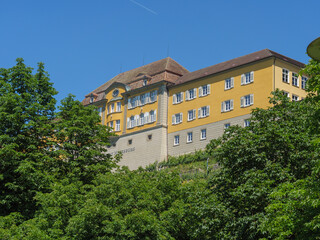 Fototapeta na wymiar Sommerzeit in Meersburg am Bodensee