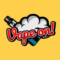 VAPE LOGO ART ELEMENT