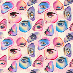 Eyes pattern