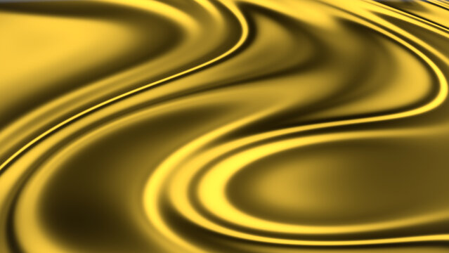 Gold Black Line Abstract Background