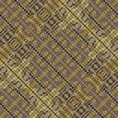 Abstract brown fabric pattern