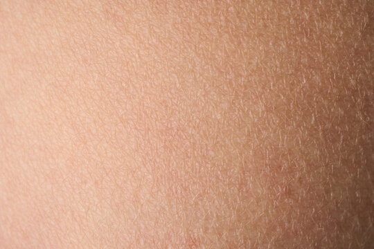 background of a pink skin texture. Healthy skin. Macro photo of skin cells.