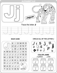 alphabet-J