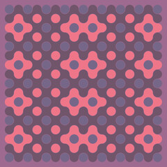 Multicolor truchet tiling connections illustration