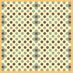 Multicolor truchet tiling connections illustration