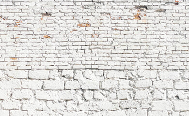 a white brick wall