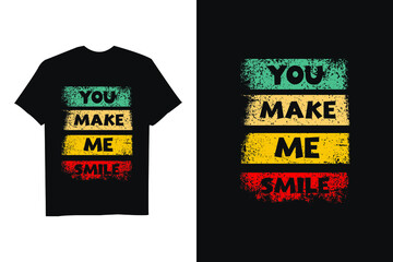 Retro style motivational quotes t-shirt