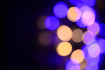 abstract background of lights