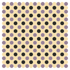 Multicolor truchet tiling connections illustration