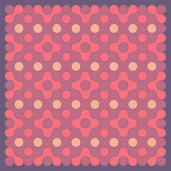 Multicolor truchet tiling connections illustration