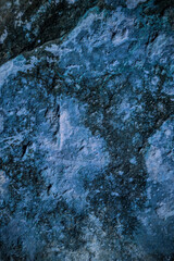 Blue grunge rough stone background