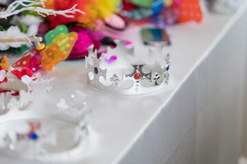 party prop, photobooth prop on the table
