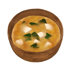 とうふとわかめのみそ汁