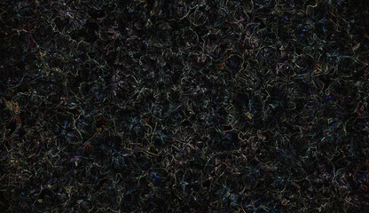 unusual texture black with multi-colored messy lines and zigzags. original background. Abstract, Paint, Concept, Movement, Geometric