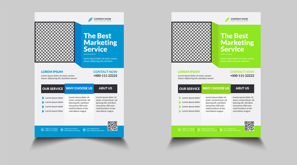 Corporate Business Flyer Design Template