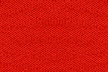 Soft red cotton fabric texture or background