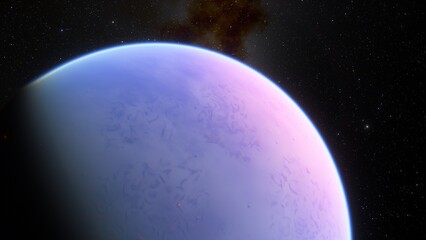 Obraz premium Planets and galaxy, science fiction wallpaper. Beauty of deep space. Billions of galaxy in the universe Cosmic art background 3d render 