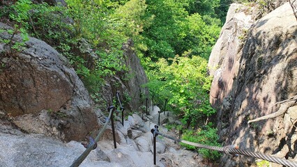 Obraz premium 도봉산 포대능선