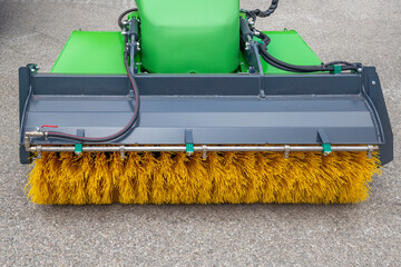 Rotary broom attachment