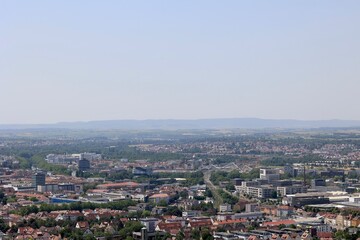 Naklejka premium view of the city