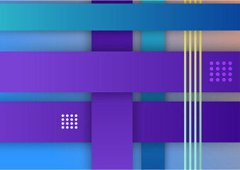 Obraz premium Colorful gradient geometric abstract shape background. Memphis background texture for poster cover design. Minimal color gradient banner template. Modern vector shape for banner, poster, social media